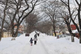 Снег в Одессе