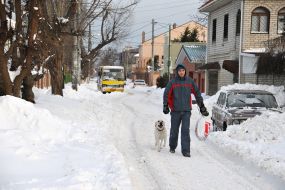 Снег в Одессе