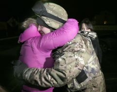 Ukrainian soldiers are sent to the zone of ATO