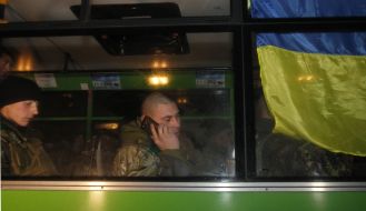 Ukrainian soldiers are sent to the zone of ATO