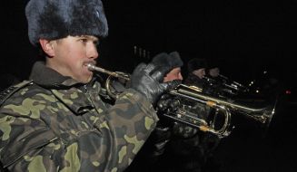 Ukrainian soldiers are sent to the zone of ATO