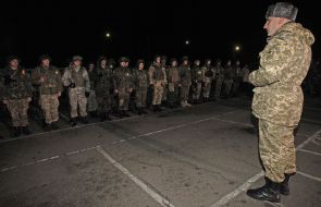Ukrainian soldiers are sent to the zone of ATO