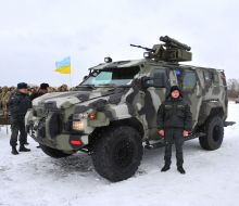 Military jeep «Spartan»