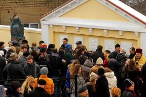 Opening of the monument to Maria Theresa