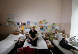 Military in hospital