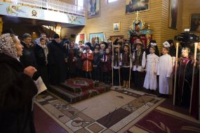 Petr Poroshenko and Marina Poroshenko