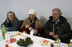Christmas dinner for the poor