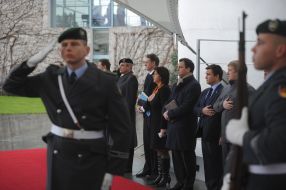 Members of the Ukrainian delegation