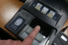 The fingerprint scanner