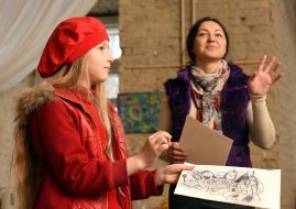 Yuliya Ivanenko and Arina Filippova