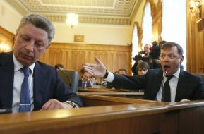 Yuriy Boyko and Oleg Lyashko