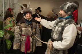 Participants of Malanka celebration