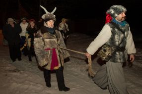 Participants of Malanka celebration