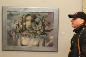 Exhibition of paintings on silk by Anna Atoyan