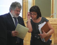 Igor Kolomoisky and Natalia Yaresko