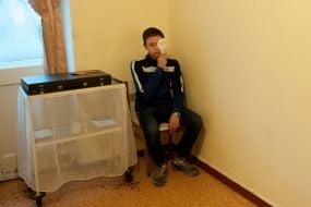 Recruits undergo a medical examination