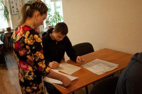 Recruits undergo a medical examination