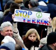 The march of solidarity against terrorism