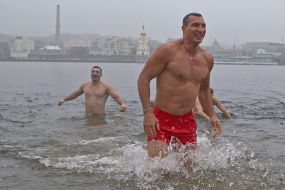 Виталий Кличко и Владимир Кличко