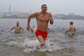 Виталий Кличко и Владимир Кличко