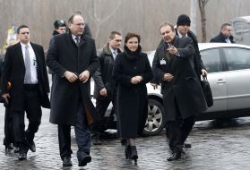 Ewa Kopacz and Henryk Litwin