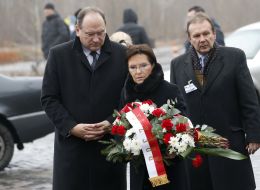 Ewa Kopacz and Henryk Litwin
