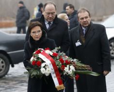 Ewa Kopacz and Henryk Litwin