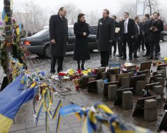 Ewa Kopacz and Henryk Litwin