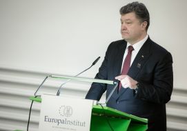 Petr Poroshenko at the University of Zurich