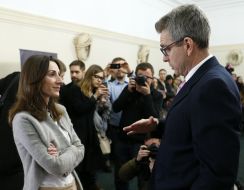 Geoffrey Ross Pyatt and Eka Zguladze