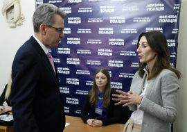 Geoffrey Ross Pyatt and Eka Zguladze