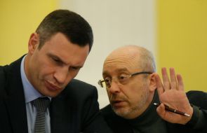 Vitaliy Klichko and Aleksey Reznikov