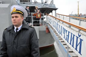 Participant of the event dedicated to the Day of the Autonomous Republic of Crimea