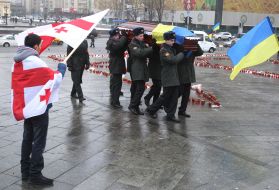Funeral of Tamaz Sukhiashvili