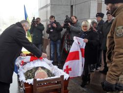 Funeral of Tamaz Sukhiashvili