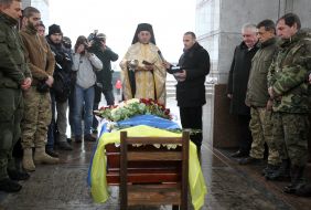 Funeral of Tamaz Sukhiashvili