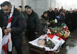 Funeral of Tamaz Sukhiashvili