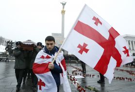 Funeral of Tamaz Sukhiashvili