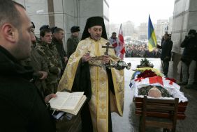 Funeral of Tamaz Sukhiashvili