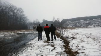 Investigative measures in place to undermine the railway bridge