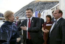 Petr Poroshenko and Dalia Grybauskaite
