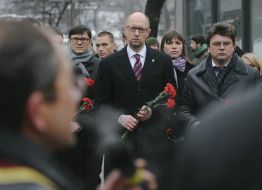 Арсений Яценюк и Игорь Жданов