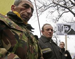 Чествование памяти первых героев Небесной сотни