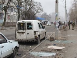 The consequences of fire in Mariupol