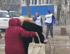 The consequences of fire in Mariupol