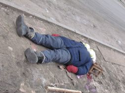 The consequences of fire in Mariupol
