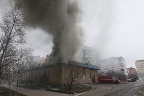 The consequences of fire in Mariupol