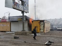 The consequences of fire in Mariupol