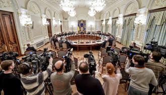 Заседание СНБО под председательством Петра Порошенко