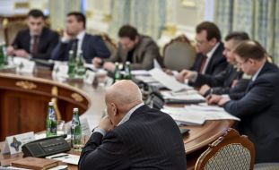 Заседание СНБО под председательством Петра Порошенко